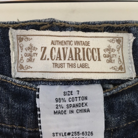 💙SOLD💙Z.Cavaricci Denim Mini Pencil Skirt - Picture 3 of 5